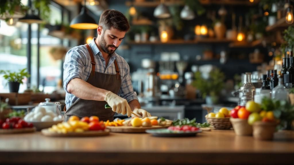 Case study visuals of a restaurant and a retail shop successfully implementing seasonal pest control measures